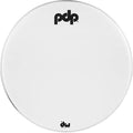 PACIFIC DRUMS & PERC - 22" White Coated Kick Resonant Logo Head