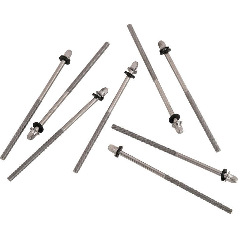 PACIFIC DRUMS & PERC - 110mm True-pitch Tension Rods (8-pack)