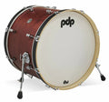 PACIFIC DRUMS & PERC - 14" x 24" Concept Maple Classic Bass Drum, Ox Blood Stain