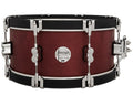 PACIFIC DRUMS & PERC - Concept Maple Snare Drum 6.5" x 14'', Ox Blood Stain with Ebony Stain Hoops