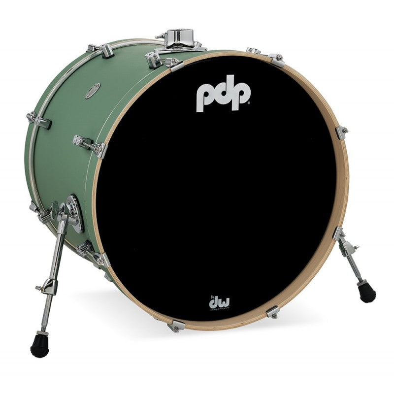 PACIFIC DRUMS & PERC - Concept Maple 22" Bass Drum, Satin Seafoam