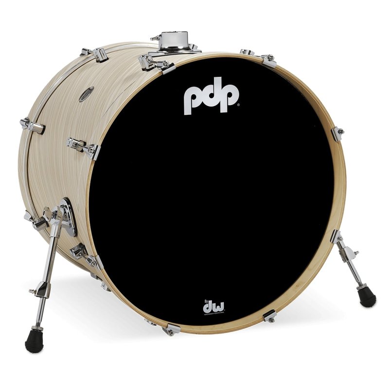 PACIFIC DRUMS & PERC - Concept Maple 18" x 22" Bass Drum, Twisted Ivory