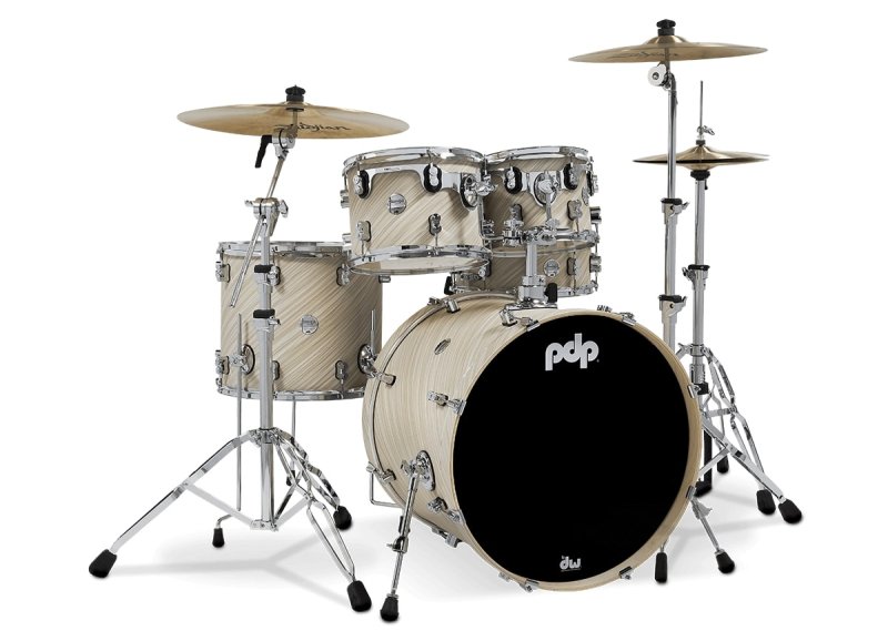 PACIFIC DRUMS & PERC - Concept Series Maple 5-Piece Shell Pack, Twisted Ivory
