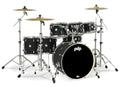 PACIFIC DRUMS & PERC - Concept Maple 7-Piece Maple Shell Pack, Satin Black