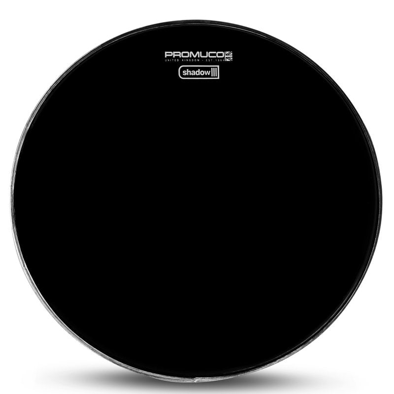 Promuco Percussion - 22" SHADOW Bass Drumhead, Black