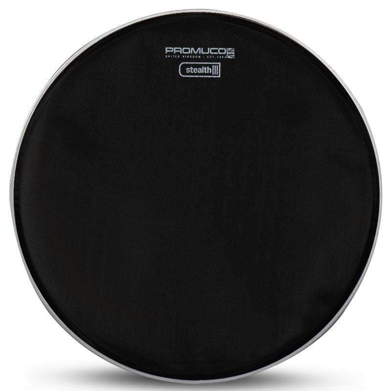 Promuco Percussion - 22" STEALTH Drumhead, Black Mesh