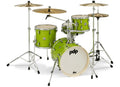PACIFIC DRUMS & PERC - New Yorker 4-Piece Drum Shell Pack 16" Bass Drum, Electric Green Sparkle
