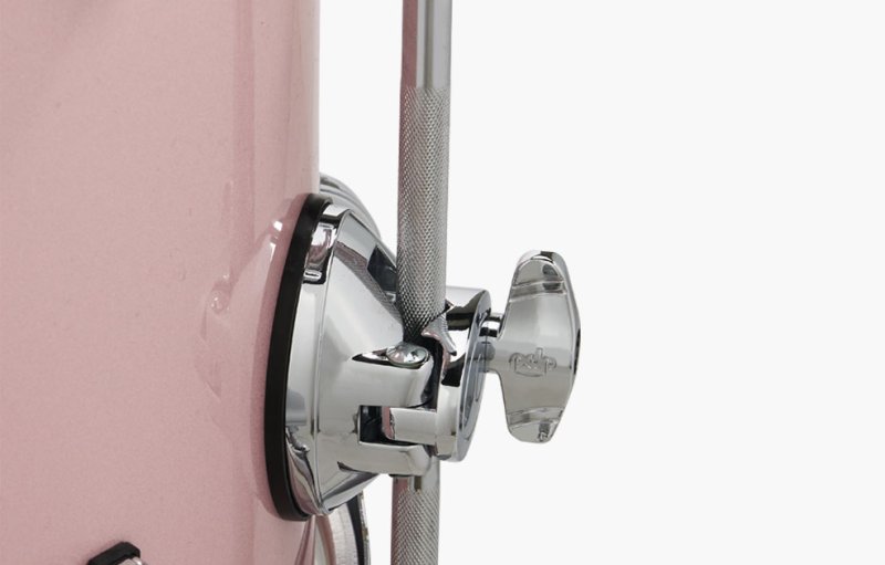 PACIFIC DRUMS & PERC - New Yorker 4-Piece Drum Shell Pack 16" Bass Drum, Pale Rose Sparkle