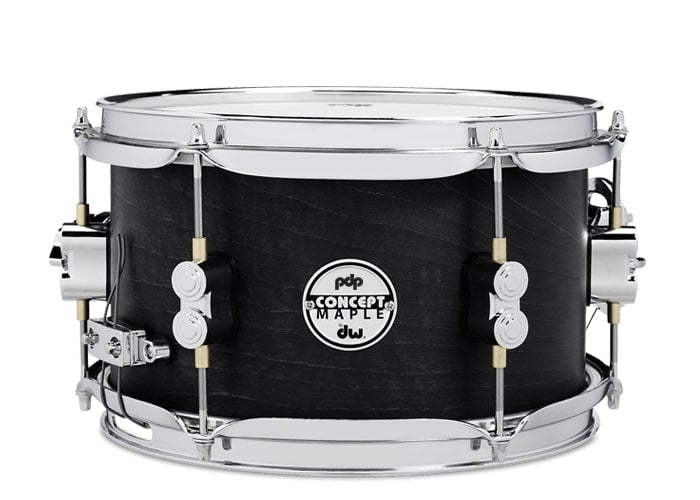 PACIFIC DRUMS & PERC - 6" x 10" Concept Black Wax Maple Snare Drum