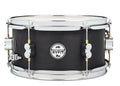 PACIFIC DRUMS & PERC - 6" X 12" Concept Black Wax Maple Snare Drum