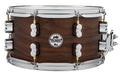 PACIFIC DRUMS & PERC - 7" X 13" Limited Edition Series 20-ply Maple Walnut Snare Drum, Natural Satin