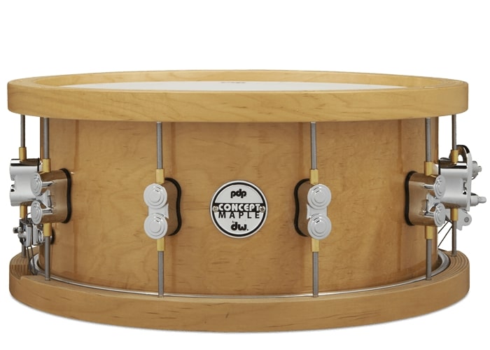 PACIFIC DRUMS & PERC - 6.5" x 14" Concept Series Wood Hoop 20-ply Maple Snare