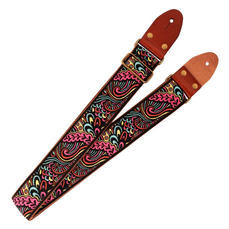 Profile - Deluxe Classic Multi-Color Pattern Weave Jacquard Strap
