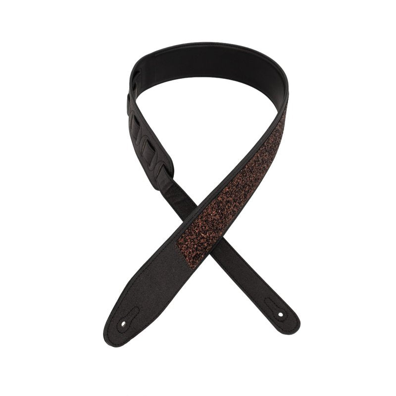 Profile - Leather Black Sparkle Padded Strap