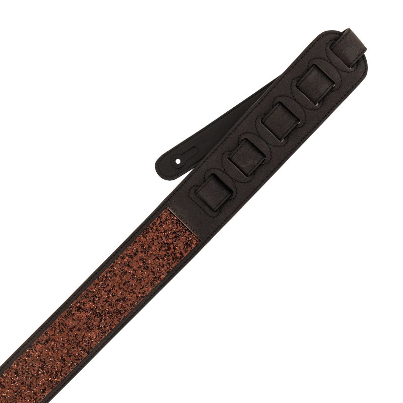 Profile - Leather Black Sparkle Padded Strap