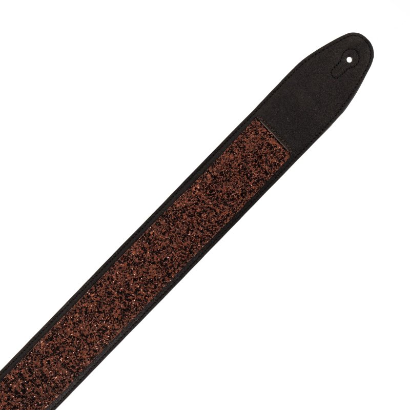 Profile - Leather Black Sparkle Padded Strap