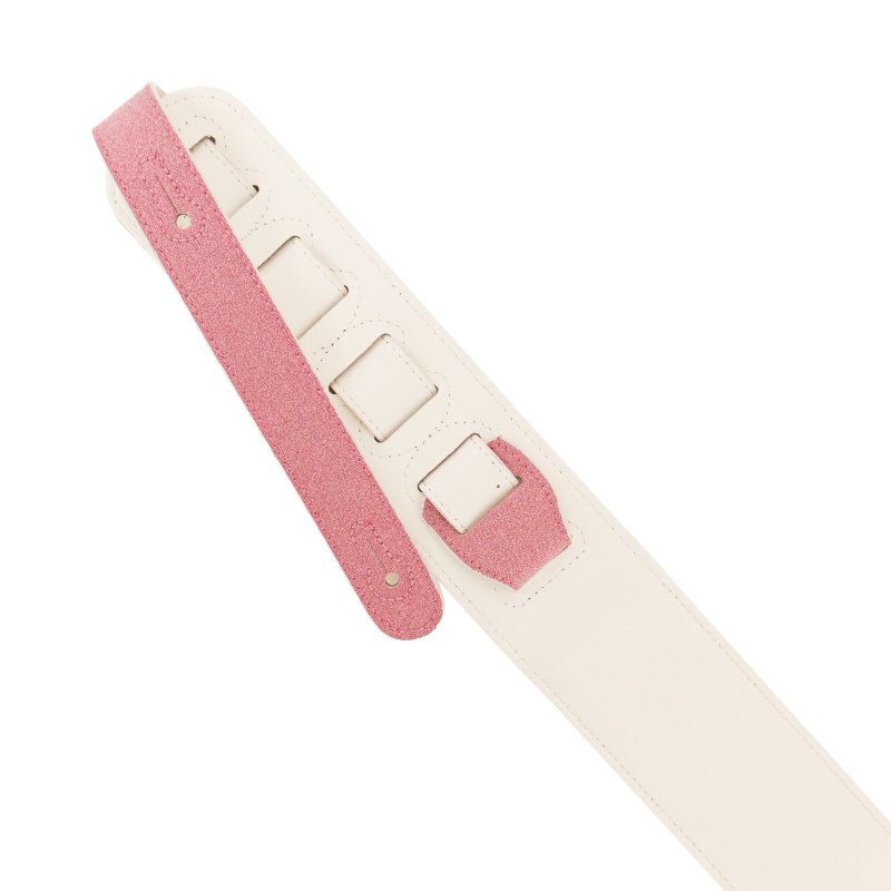 Profile - Leather Pink Sparkle Padded Strap