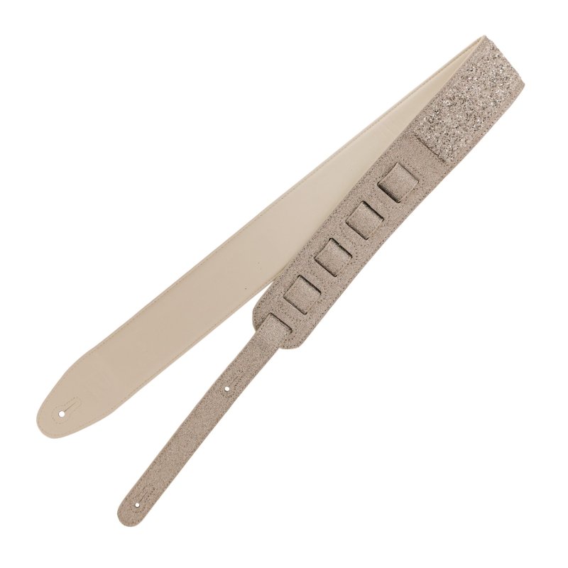 Profile - Leather Silver Sparkle Padded Strap