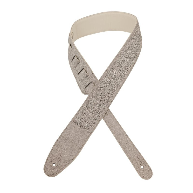 Profile - Leather Silver Sparkle Padded Strap