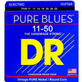DR Handmade Strings - Pure Blues Electric Guitar Strings, Heavy (11-50)