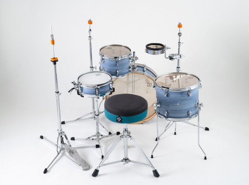 Dixon - Little Roomer 5-Piece Drum Shell Pack, Cerulean Frost
