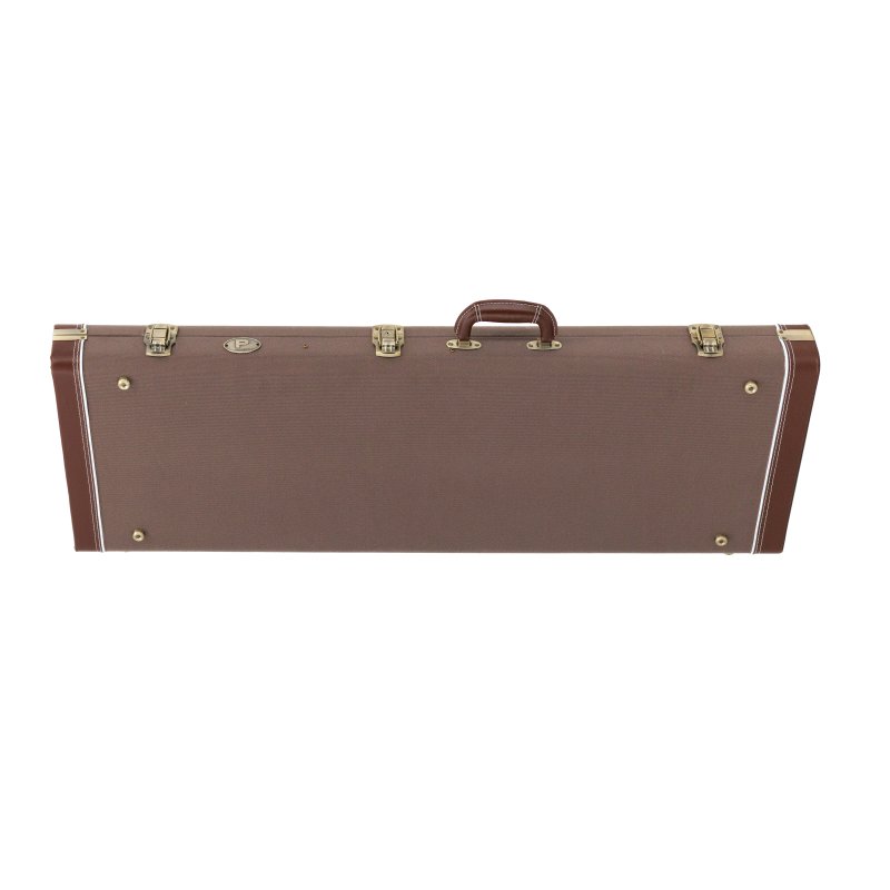 Profile - Electric Guitar Case, Brown Leather