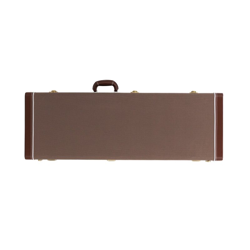 Profile - Electric Guitar Case, Brown Leather