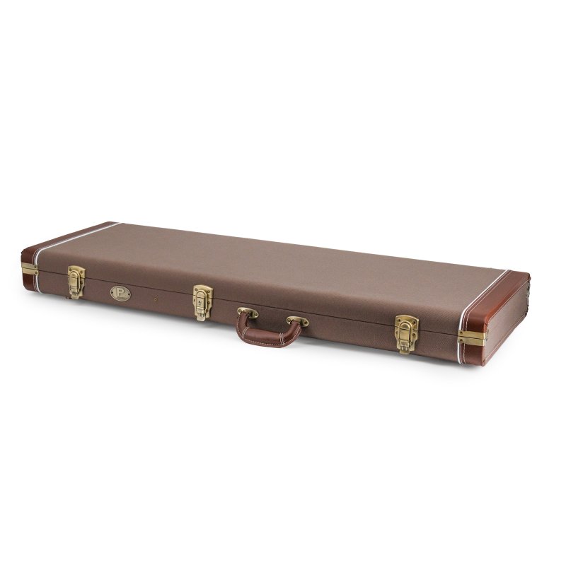 Profile - Electric Guitar Case, Brown Leather