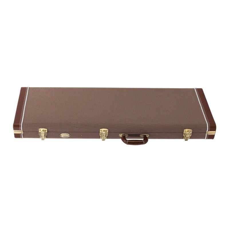 Profile - Electric Guitar Case, Brown Leather