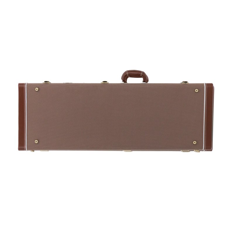 Profile - Electric Guitar Case, Brown Leather