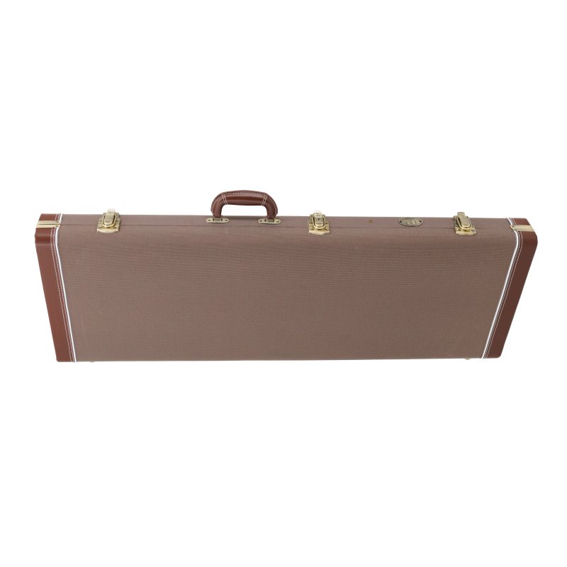 Profile - Electric Guitar Case, Brown Leather