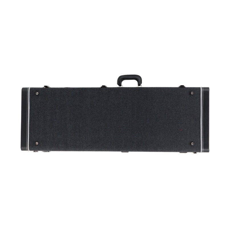 Profile - Electric Guitar Case, Black Leather