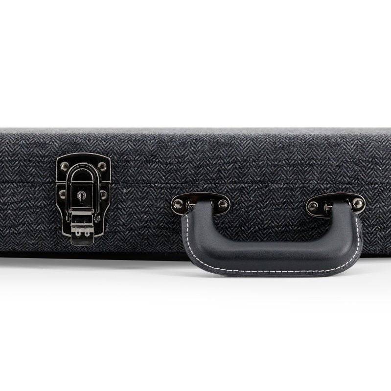 Profile - Electric Guitar Case, Black Leather