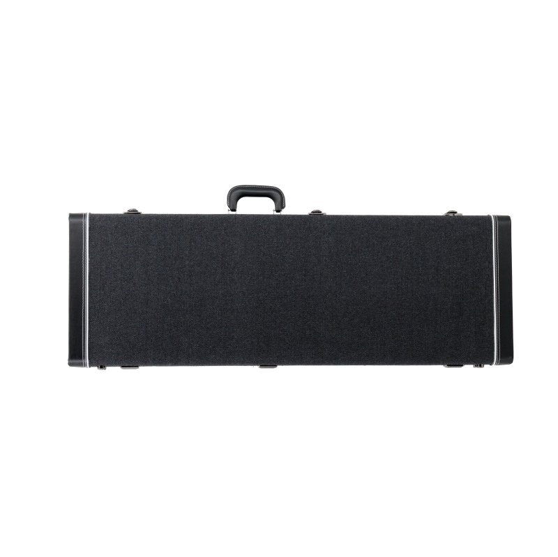 Profile - Electric Guitar Case, Black Leather