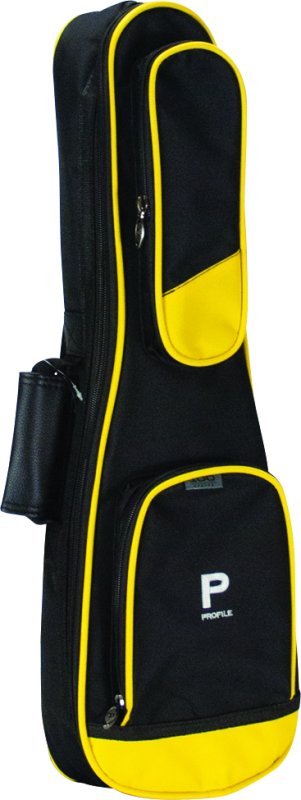Profile - Quality Soprano Ukulele Bag, Yellow