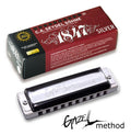 1847 Silver PT Gazell Half-Valved Harmonica