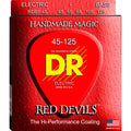 DR Handmade Strings - Red Devils 5-String Coated Bass Strings, Medium (45-125)