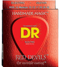 DR Handmade Strings - Red Devils Coated Electric Guitar Strings, Medium (10-46)