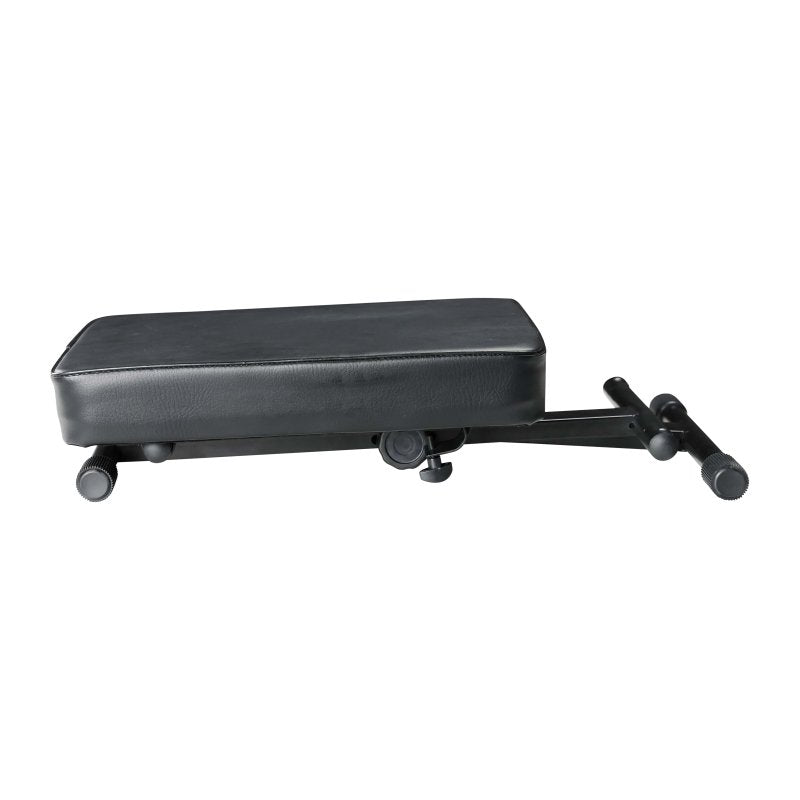 Gator - Adjustable Keyboard Bench with Steel Construction, Black