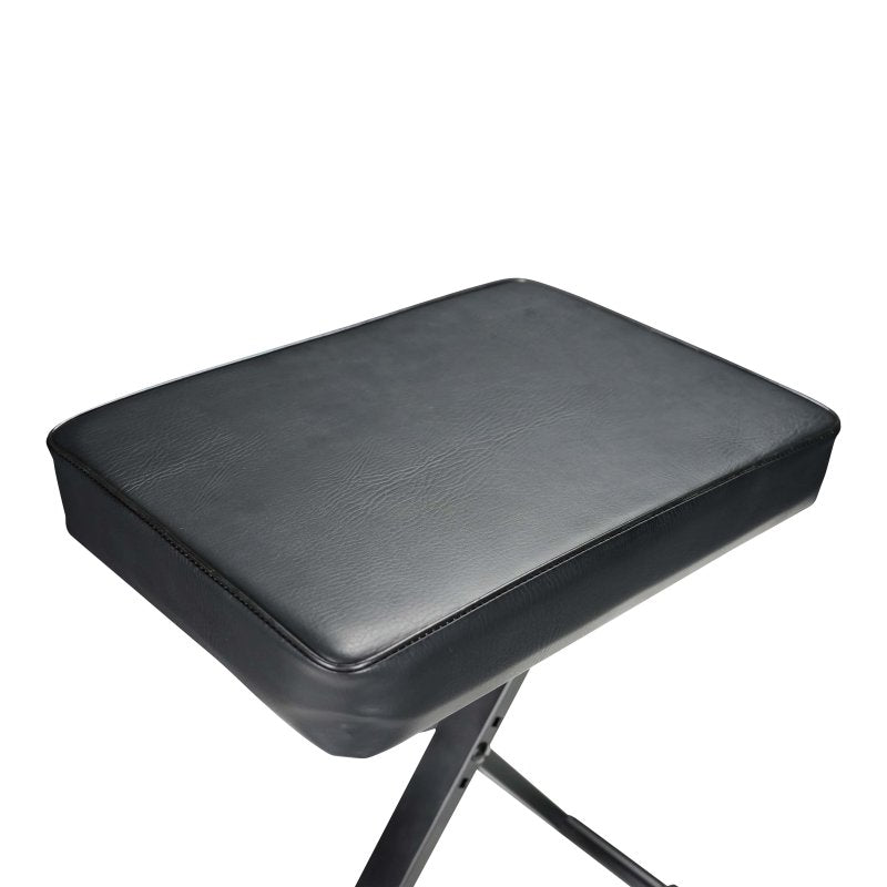 Gator - Adjustable Keyboard Bench with Steel Construction, Black