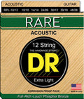 DR Handmade Strings - Rare Acoustic Guitar Strings, 12 String (10/14 - 48/28)