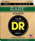 DR Handmade Strings - Rare Acoustic Guitar Strings, Medium (13-56)