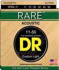 DR Handmade Strings - Rare Acoustic Guitar Strings, Custom Light (11-50)