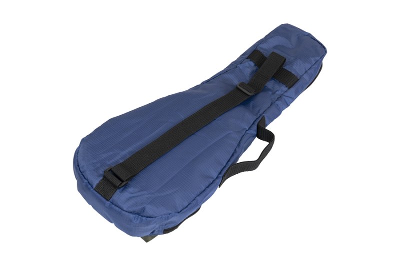 Sequenz - Soft Case For Soprano / Concert Ukulele, Blue With Gray Pocket
