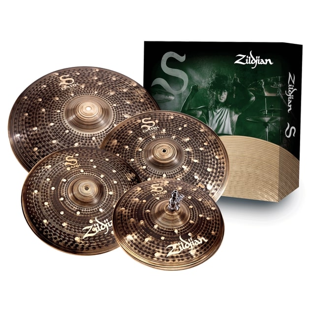 Zildjian - S Dark 4-piece Cymbal Pack (14H 16C 18C 20R)