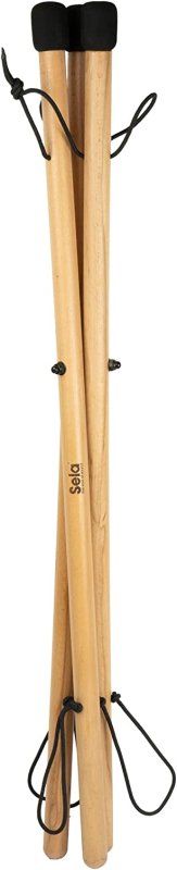 Sela Percussion - Foldable & Height Adjustable Handpan Stand, Beech Wood