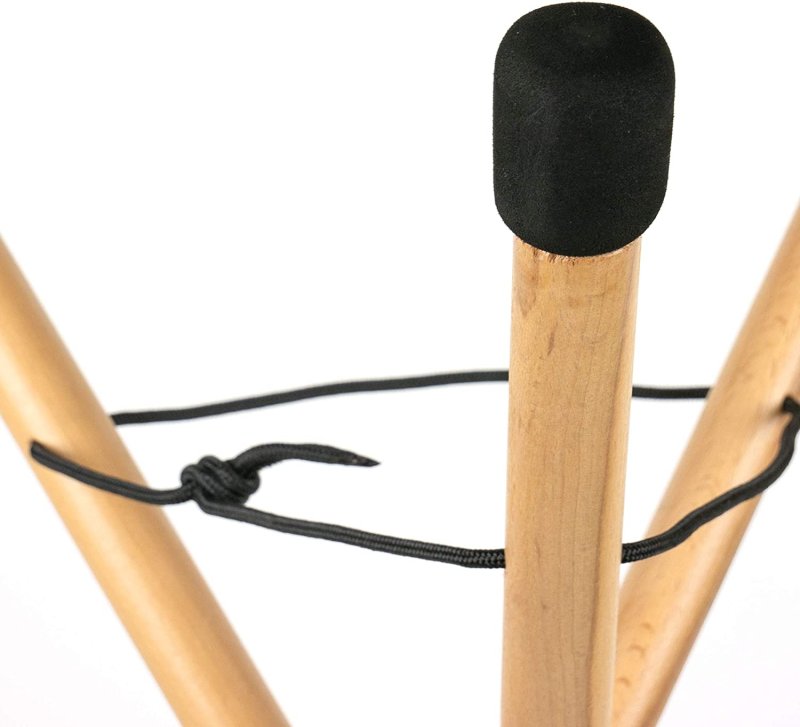 Sela Percussion - Foldable & Height Adjustable Handpan Stand, Beech Wood