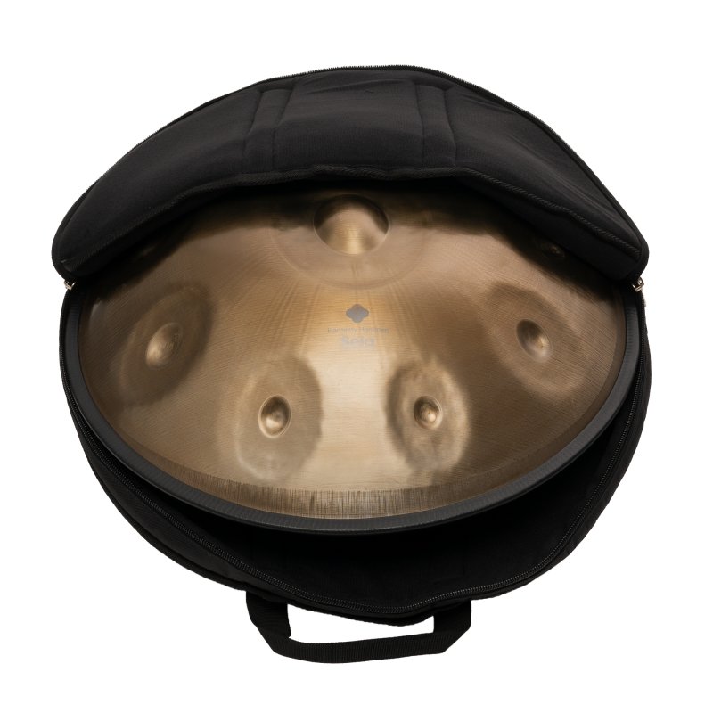 Sela Percussion - Harmony Handpan D Amara With Nylon Carrying Bag, Stainless Steel
