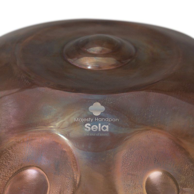 Sela Percussion - Majesty Handpan B Minor 9 Stainless Steel With Padded Bag