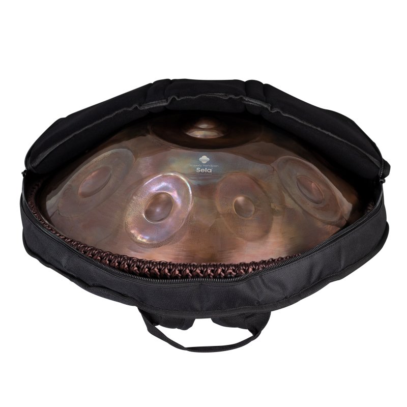 Sela Percussion - Majesty Handpan B Minor 9 Stainless Steel With Padded Bag